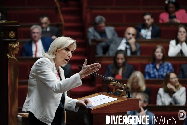 Michel Barnier prononce sa déclaration de politique générale