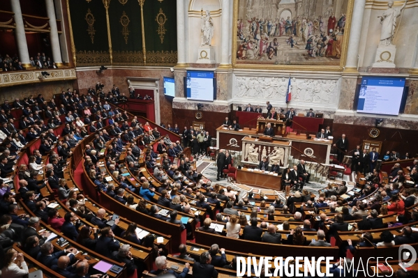 Michel Barnier prononce sa déclaration de politique générale
