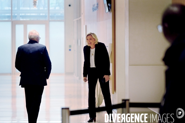 Procès de Marine Le Pen et de 26 membres du RN dans l’affaire des faux assistants d’eurodéputés