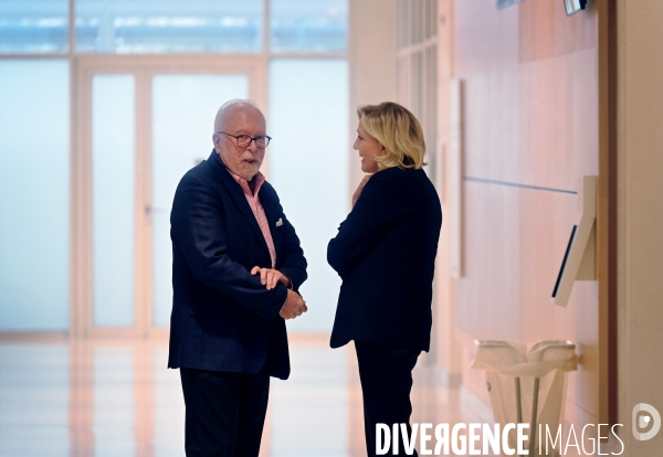 Procès de Marine Le Pen et de 26 membres du RN dans l’affaire des faux assistants d’eurodéputés