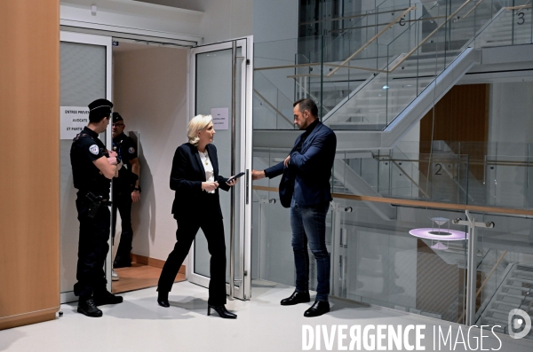 Procès de Marine Le Pen et de 26 membres du RN dans l’affaire des faux assistants d’eurodéputés