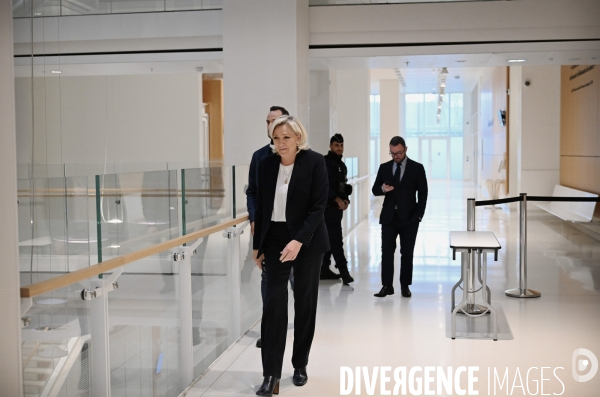 Procès de Marine Le Pen et de 26 membres du RN dans l’affaire des faux assistants d’eurodéputés