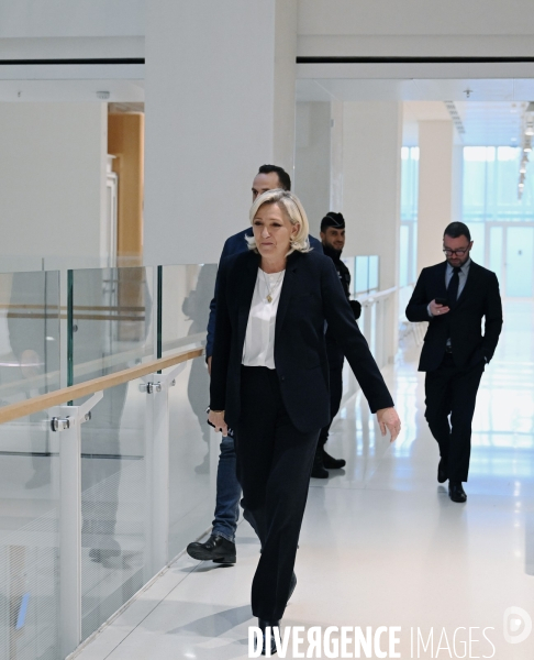 Procès de Marine Le Pen et de 26 membres du RN dans l’affaire des faux assistants d’eurodéputés