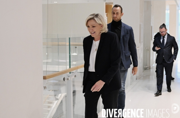 Procès de Marine Le Pen et de 26 membres du RN dans l’affaire des faux assistants d’eurodéputés