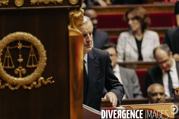 Déclaration de politique générale de Michel Barnier