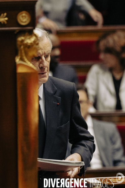 Déclaration de politique générale de Michel Barnier