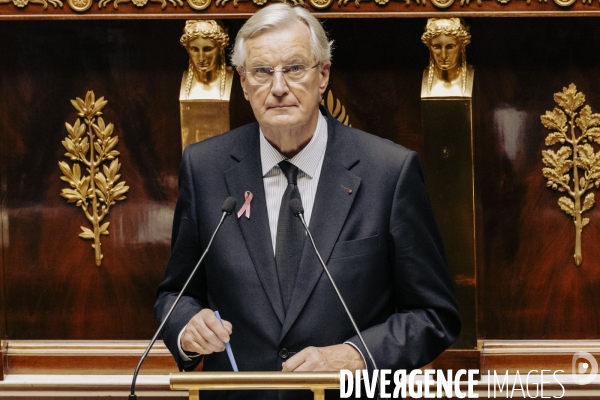 Déclaration de politique générale de Michel Barnier