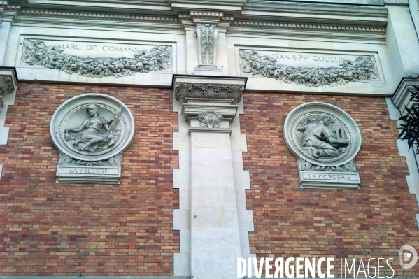 Façade de la Manufacture des Gobelins