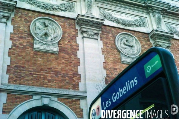 Façade de la Manufacture des Gobelins
