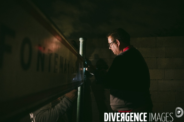 Inversion de panneaux de communes par les Jeunes Agriculteurs