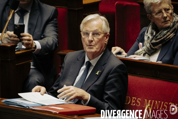 Motion de censure contre le gouvernement Barnier