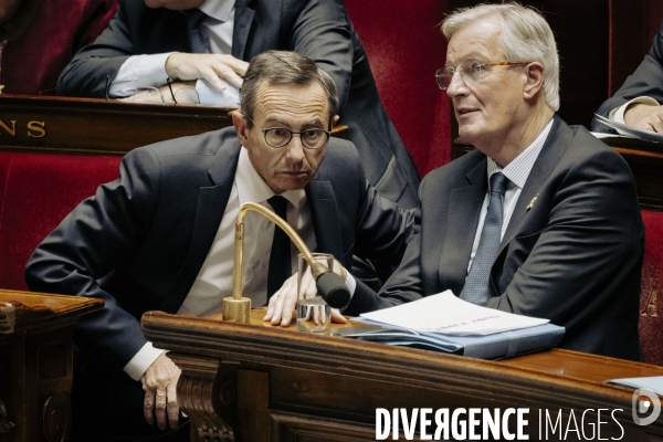Motion de censure contre le gouvernement Barnier
