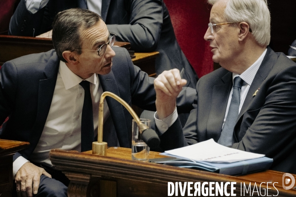 Motion de censure contre le gouvernement Barnier