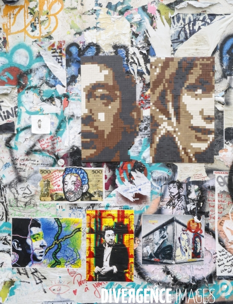 Nouvelles oeuvres sur la maison gainsbourg