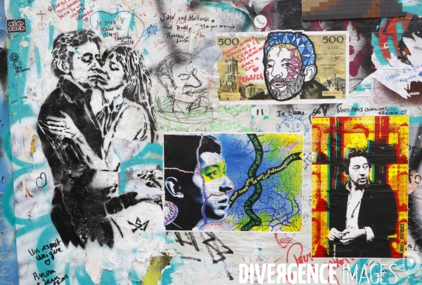 Nouvelles oeuvres sur la maison gainsbourg