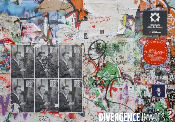 Nouvelles oeuvres sur la maison gainsbourg