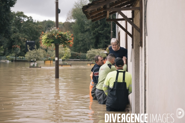 Inondations en Seine et Marne