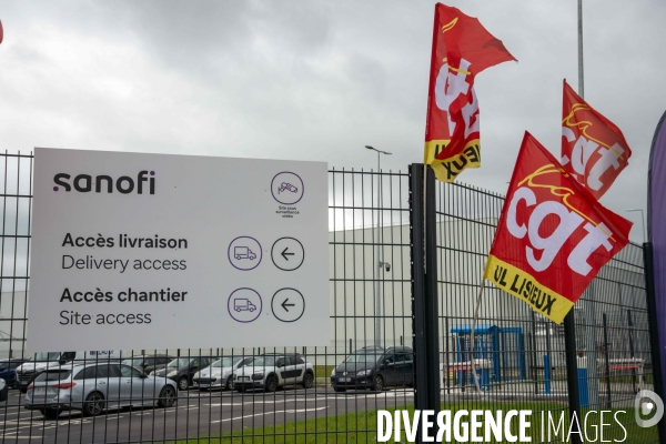 Sanofi Lisieux,la grève