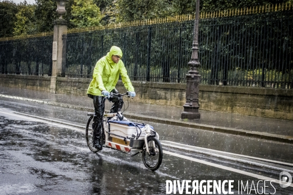 Paris sous la pluie