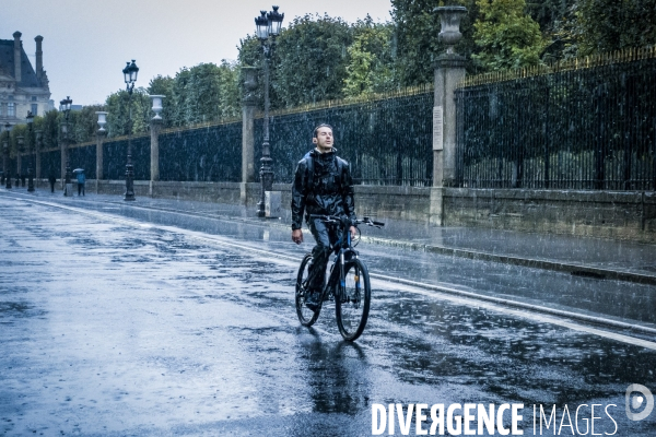 Paris sous la pluie