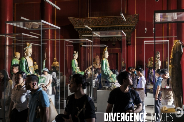 Tourisme chinois a la Cite Interdite de Pekin