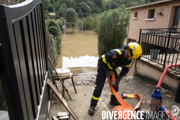 Apres les inondations - Habitations a Givors