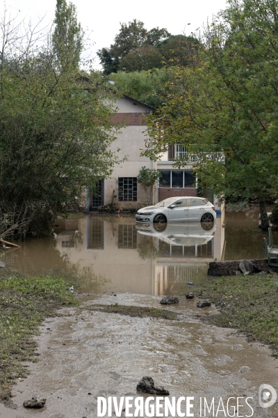 Apres les inondations - Habitations a Givors