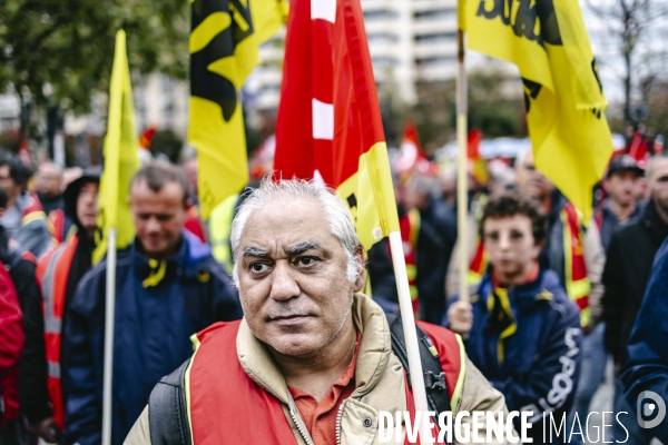 Manifestation de la filiere automobile au salon de l automobile 2024