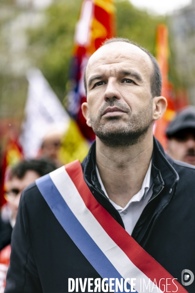 Manifestation de la filiere automobile au salon de l automobile 2024