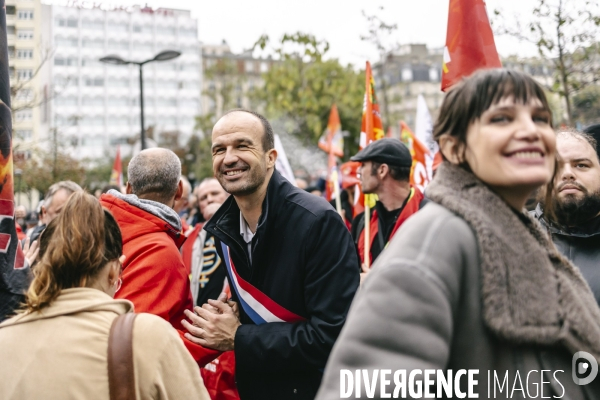 Manifestation de la filiere automobile au salon de l automobile 2024