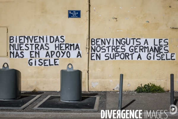 Avignon - Rassemblement en soutien à Gisele P. contre les violences sexuelles