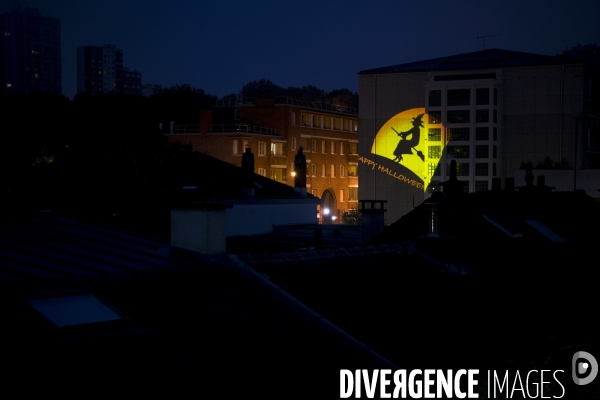 Halloween sur les murs de la ville !
