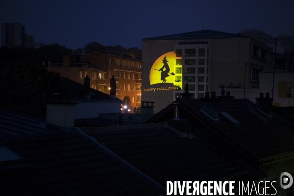 Halloween sur les murs de la ville !