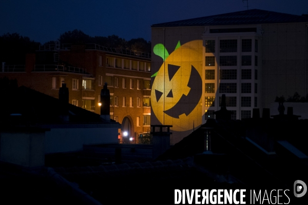 Halloween sur les murs de la ville !