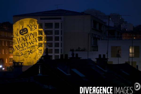 Halloween sur les murs de la ville !