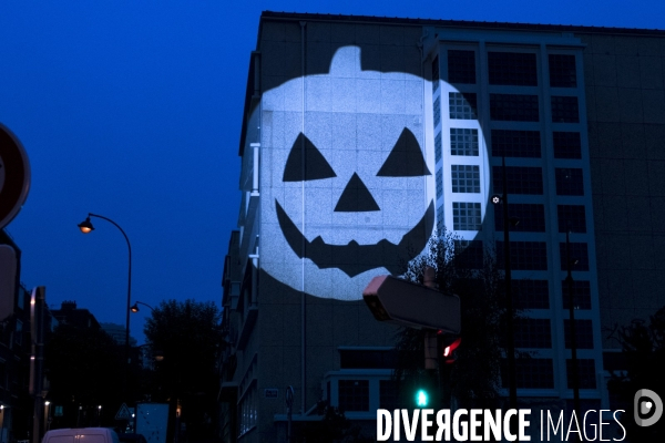 Halloween sur les murs de la ville !