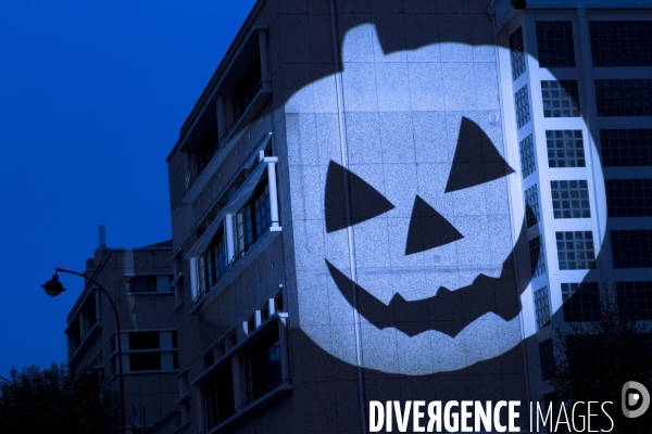 Halloween sur les murs de la ville !