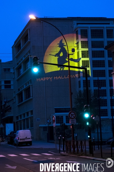 Halloween sur les murs de la ville !