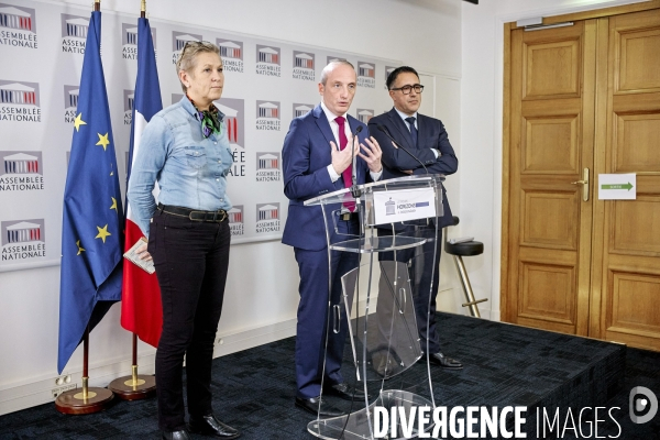 Conferences de presse groupes parlementaires
