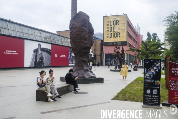 Quartier artistique 798 a Pekin en Chine.
