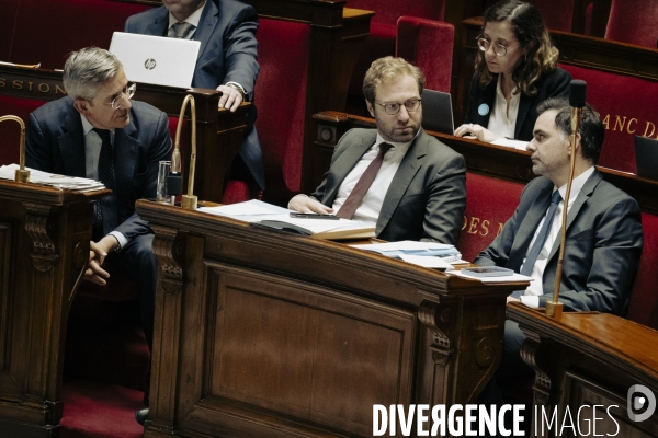 Débat des finances publiques à l’assemblée nationale.