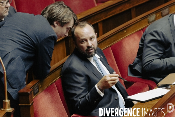 Débat des finances publiques à l’assemblée nationale.