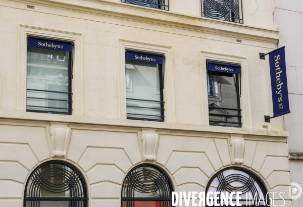 Ouverture du flagship parisien  de sotheby s
