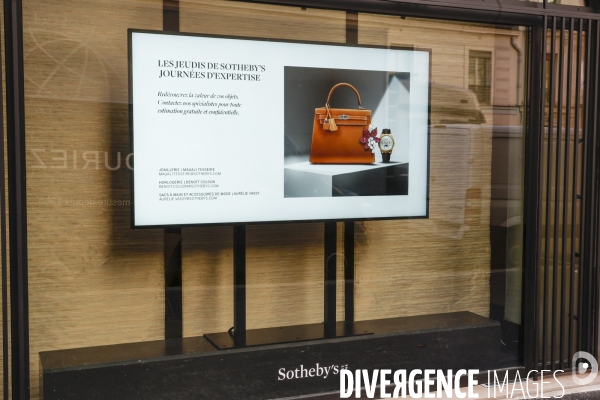 Ouverture du flagship parisien  de sotheby s