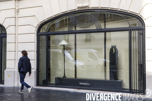 Ouverture du flagship parisien  de sotheby s
