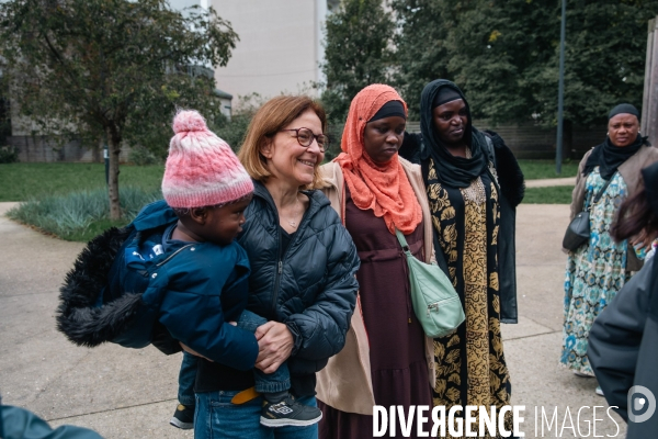 Mères remises à la rue avec leurs bébés à Saint Denis