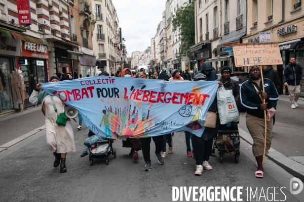 Mères remises à la rue avec leurs bébés à Saint Denis