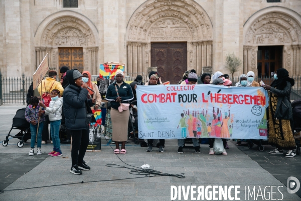 Mères remises à la rue avec leurs bébés à Saint Denis