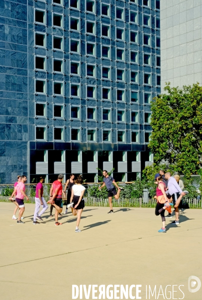 Une matinée à la Défense