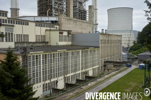 La centrale thermique de Velenje, la dernière centrale à charbon active en Slovénie, juin 2024.